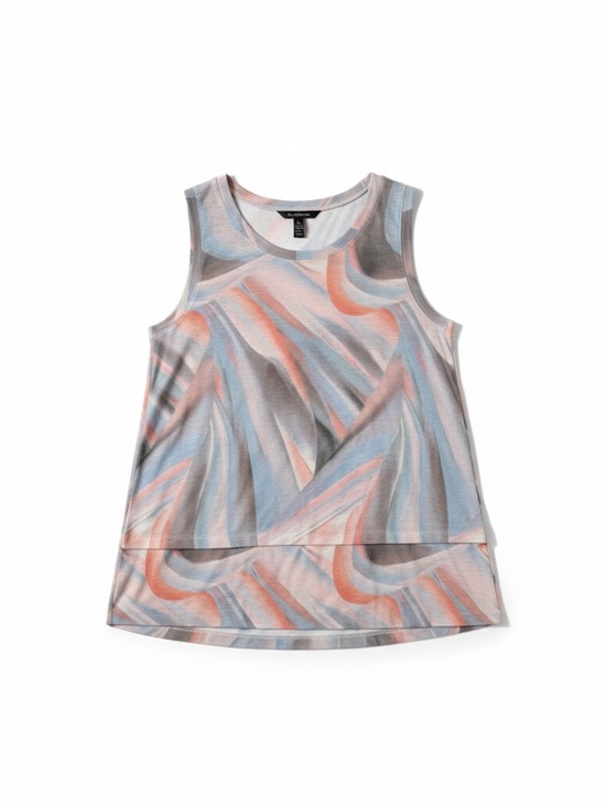 Calia Tops - Calia Women’s Trapeze performance Tank Top in Blue & Coral size Large